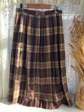 Load image into Gallery viewer, Vintage 70's Scottish Wool Tartan Kilt Skirt (Tags Still On)