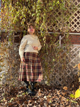 Load image into Gallery viewer, Vintage 70's Scottish Wool Tartan Kilt Skirt (Tags Still On)