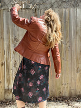 Load image into Gallery viewer, Vintage 70&#39;s Tobacco Leather Jacket (M)