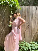 Load image into Gallery viewer, Vintage 70&#39;s Pink Peignoir Nightgown and Bed Jacket Set (Small-Medium)