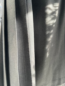Vintage 70's Grey Wool Pleated Kilt-Style Skirt
