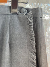 Load image into Gallery viewer, Vintage 70&#39;s Grey Wool Pleated Kilt-Style Skirt
