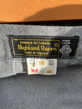 Load image into Gallery viewer, Vintage 70&#39;s Grey Wool Pleated Kilt-Style Skirt