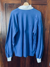 Load image into Gallery viewer, Vintage 90&#39;s Blue Cotton Collared Shirt (&quot;Mens&quot; L)