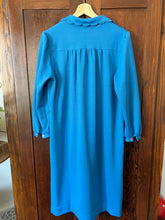Load image into Gallery viewer, Vintage 70&#39;s Sky Blue Mid-Length Tunic Dress (Large)