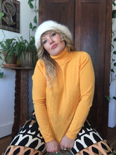 Load image into Gallery viewer, Vintage 60&#39;s Saffron Beatnik Turtleneck (S-M)