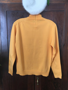 Vintage 60's Saffron Beatnik Turtleneck (S-M)