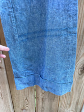 Load image into Gallery viewer, Vintage 70&#39;s Denim Mid Rise Wide Leg Jeans With Cuffs