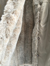 Load image into Gallery viewer, Vintage 80&#39;s Reversible Faux Fur Coat