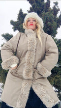 Load image into Gallery viewer, Vintage 80&#39;s Reversible Faux Fur Coat