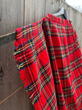 Load image into Gallery viewer, Vintage 80&#39;s Scottish Wool Plaid (Tartan) Kilt Skirt