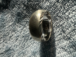 Vintage Mid Century 14k White Gold Ring (Size 7)