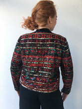 Load image into Gallery viewer, Party Starter Vintage Sequin and Beaded Jacket